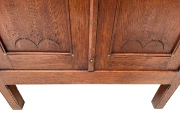 Arts & Crafts Armoire or Bookcase In the style of Architect Lauweriks, 1890s